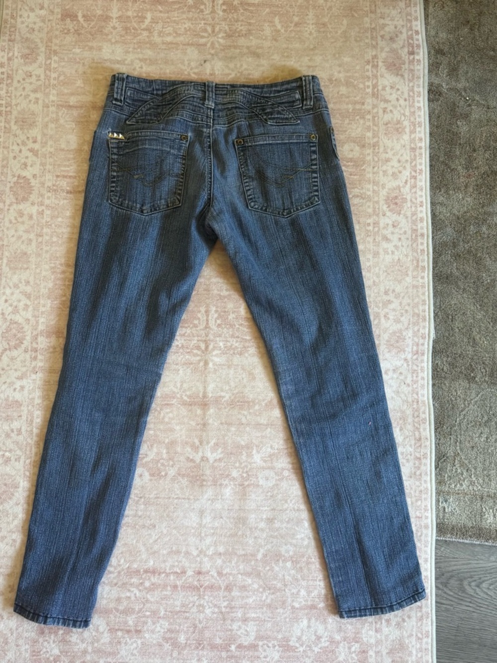 Crest jeans  Vintage Women's Dark Blue Straight-Leg Jeans